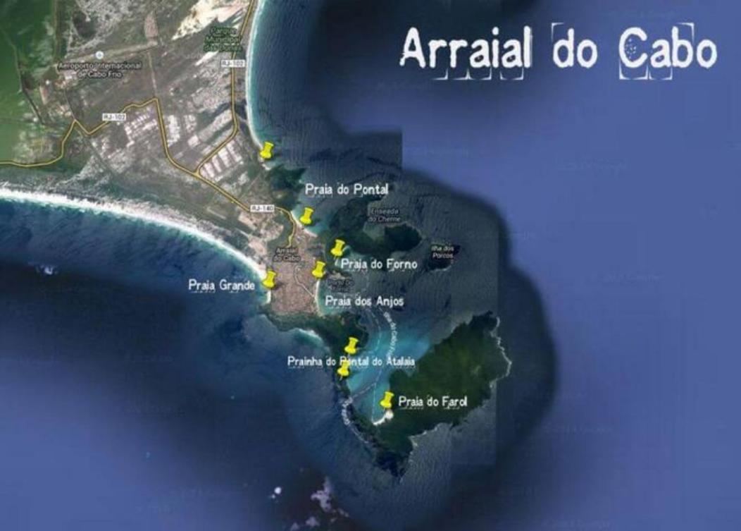 Apartamento Temporada Em Arraial Do Cabo, Villa Da Praia Acomoda Ate 8 Pessoas! Экстерьер фото